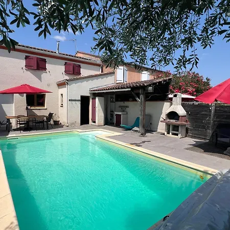 Maison Confort Avec Piscine Feriehus *
